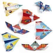 Creatieve doos - origami vliegtuigen Avenue Mandarine
