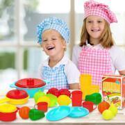 Keuken en voedseldoos 31 stuks CB Toys