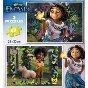 2-delige puzzel x 48 stukjes Disney Encanto