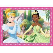 4-delige puzzel x 1-12-16-20-24 stukjes Disney Princess