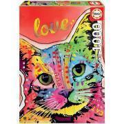 1000 stukjes puzzel Educa Cat Love