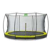 Ondergrondse trampoline met veiligheidsnet Exit Toys Silhouette 366 cm