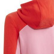 Meisjes hoodie adidas Colorblock Full-Zip