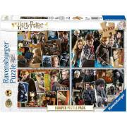 Puzzles van 4 x 100 stuks reuze Harry Potter