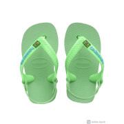 Baby slippers Havaianas Brasil Logo II