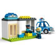 Bouwset politiebureau politiehelikopter Lego Duplo