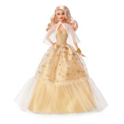 Handtekening pop Mattel Barbie 2023 Holiday Barbie #1