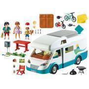 Zomer caravan familie Playmobil