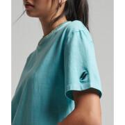 Los T-shirt voor meisjes Superdry Code Logo Garment Dye