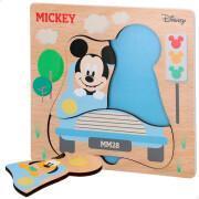 Houten puzzel Woomax Mickey Mouse ECO